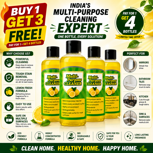 Powerful Multifunctional Cleaner - Buy 1 Get 3 FREE