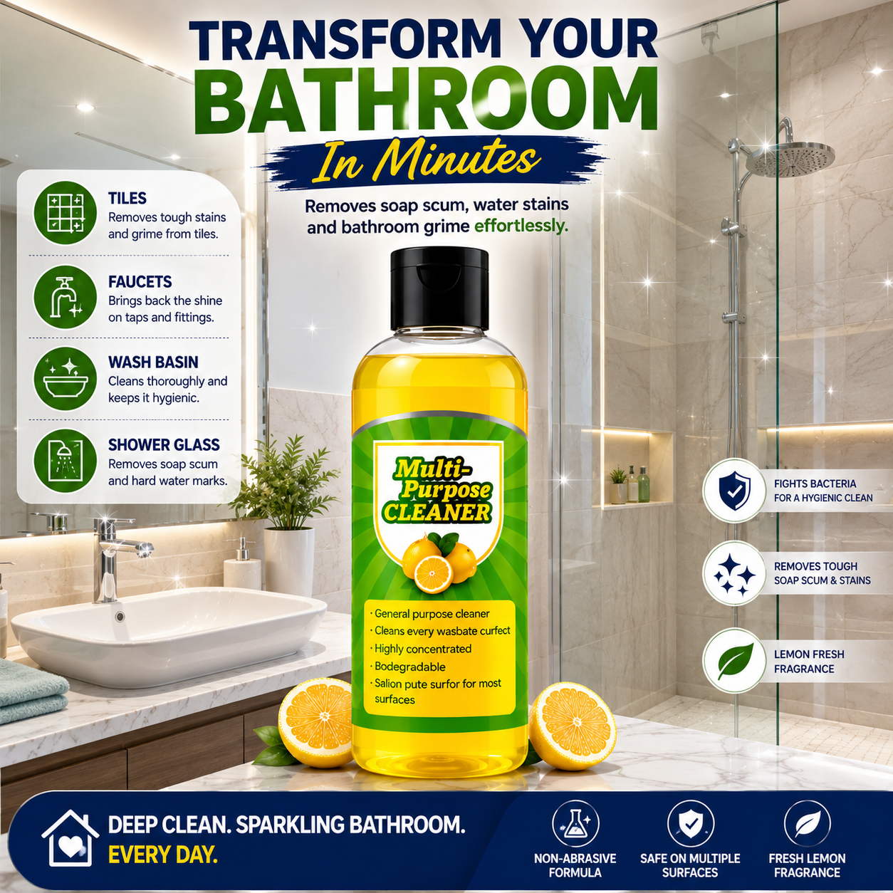 Powerful Multifunctional Cleaner - Buy 1 Get 3 FREE